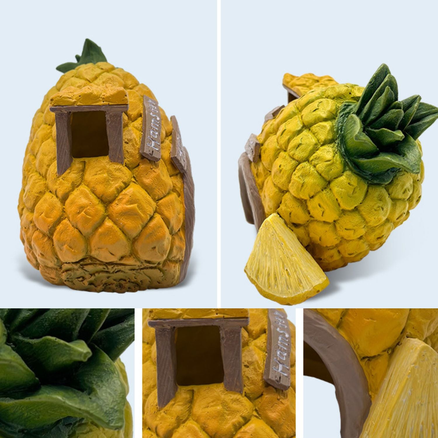 Aquarium Ornament hamsterhuis ananas decoratie